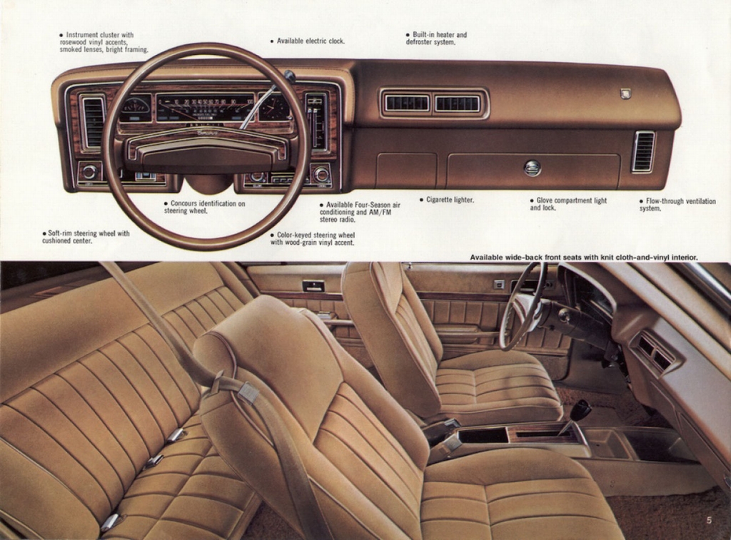 1975 Chevrolet Nova and Concours Brochure Page 2